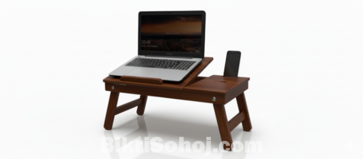 Foldable laptop table